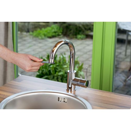  Gardena 8187-20 Adaptor for Indoor Taps: Practical Adaptor for Connecting the Gardena Irrigation System to a Tap with M 22 x 1 Male and M 24 x 1 Female Thread