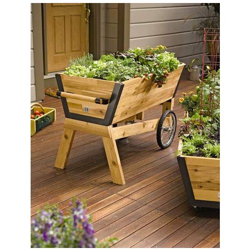  Gardener's Supply Company Elevated Rolling U-Garden