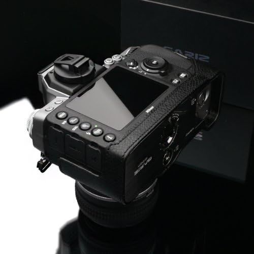  Gariz Genuine Leather XS-CHDFBK Camera Metal Half Case for Nikon DF, Black