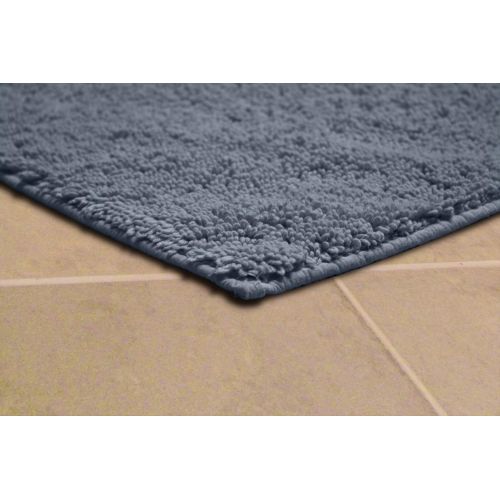  Garland Rug 2-Piece Queen Cotton Washable Rug Set, Sky Blue