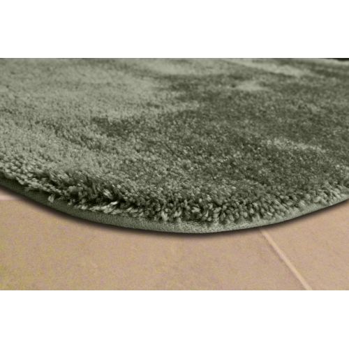  Garland Rug 3-Piece Finest Luxury Ultra Plush Washable Nylon Bathroom Rug Set, Deep Fern