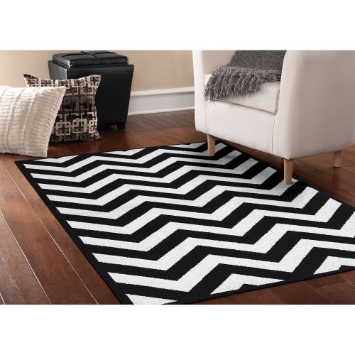  Garland Rug Large Chevron Area Rug,