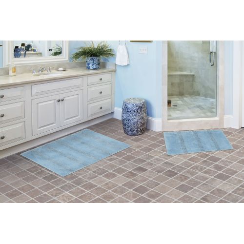  Garland Rugs Essence Nylon 2-Piece Washable Bathroom Rug Set