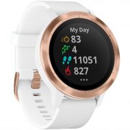 Garmin vvoactive 3 Smartwatch w Contactless Payments, WhiteRose Gold