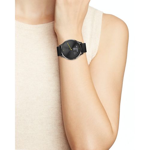 가민 Garmin vivomove HR Sport Hybrid Black Smartwatch, 43mm