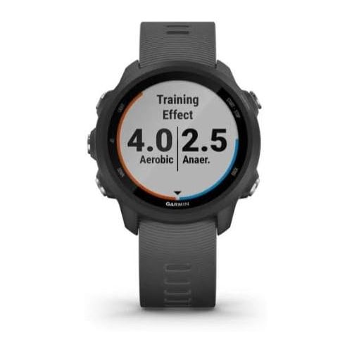 가민 Garmin Forerunner 245, GPS Running Smartwatch with Advanced Dynamics, Slate Gray