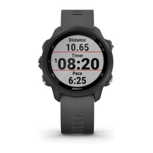 가민 Garmin Forerunner 245, GPS Running Smartwatch with Advanced Dynamics, Slate Gray