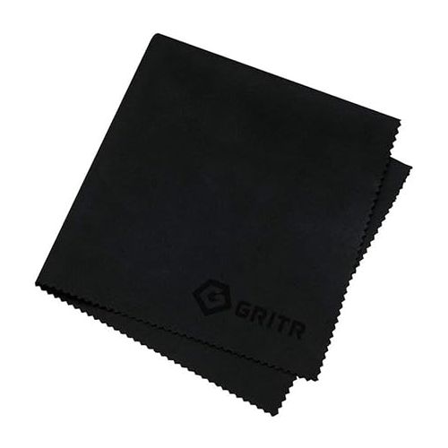 가민 Garmin Vivosmart 5 Black/Black S/M Fitness Activity Tracker and Gritr Microfiber Cleaning Cloth