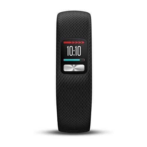 가민 Garmin vivofit 4 activity tracker with 1+ year battery life and color display. Small/Medium, Black. 010-01847-00, 0.61 inches