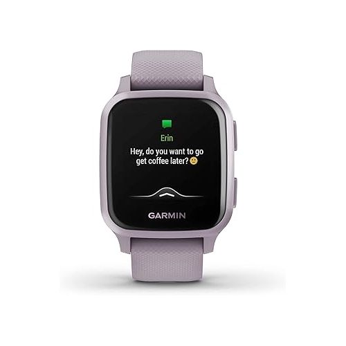 가민 Garmin - Venu Sq GPS Smartwatch 33mm Fiber-Reinforced Polymer - Orchid