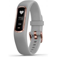 Garmin vivosmart 4, Activity and Fitness Tracker w/ Pulse Ox and Heart Rate Monitor, Rose Gold w/ Gray Band (Renewed)