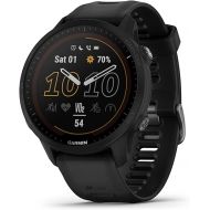 Garmin 010-02638-00 Forerunner® 955 Solar, GPS Running Smartwatch with Solar Charging Capabilities, Tailored to Triathletes, Long-Lasting Battery, Black