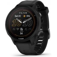 Garmin Forerunner® 955 Solar, GPS Running Smartwatch with Solar Charging Capabilities, Tailored to Triathletes, Long-Lasting Battery, Black - 010-02638-00