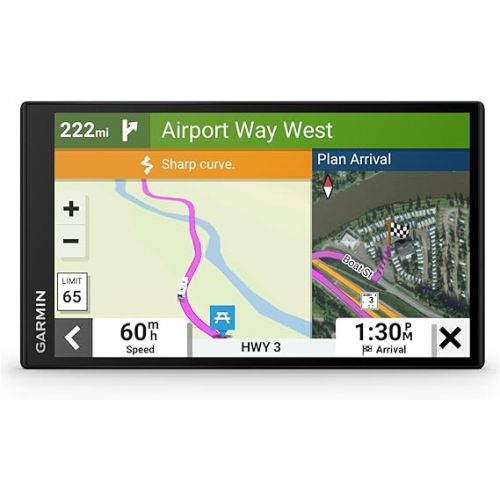 가민 Garmin RV 795, Large, Easy-to-Read 7” GPS RV Navigator, Custom RV Routing, High-Resolution Birdseye Satellite Imagery, Directory of RV Parks and Services, Access Live Traffic and Weather