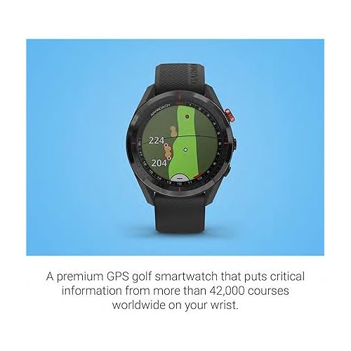 가민 Garmin Approach S62, Premium Golf GPS Watch, Built-in Virtual Caddie
