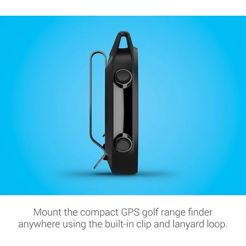 가민 Garmin Approach G12, Clip-on Golf GPS Rangefinder, 42k+ Preloaded Courses, 010-02555-00