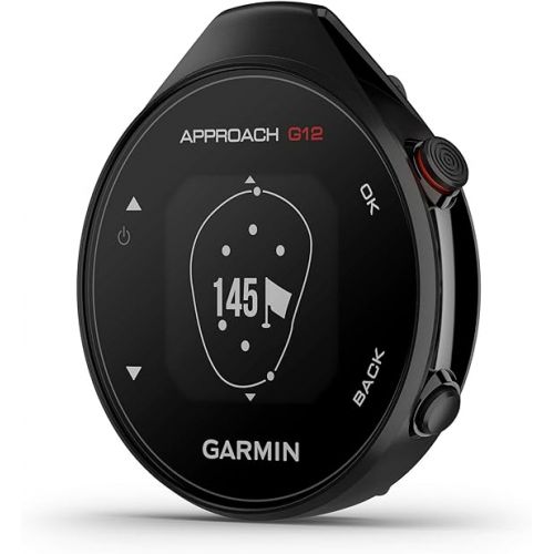 가민 Garmin Approach G12, Clip-on Golf GPS Rangefinder, 42k+ Preloaded Courses, 010-02555-00