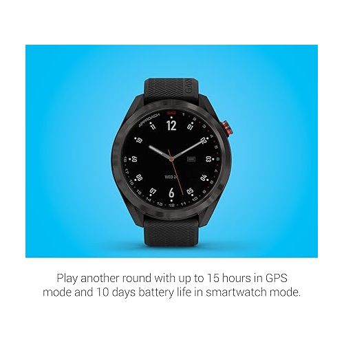 가민 Garmin Approach S42, GPS Golf Smartwatch, Lightweight with 1.2