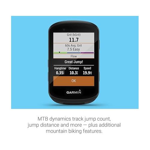 가민 Garmin 010-02060-00 Edge 530, GPS Cycling/Bike Computer with Mapping, Dynamic Performance Monitoring and Popularity Routing