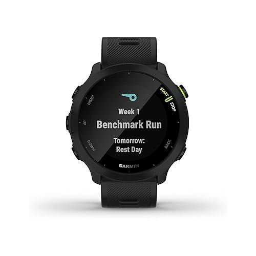 가민 Garmin Forerunner 55 GPS Running Smartwatch, Black