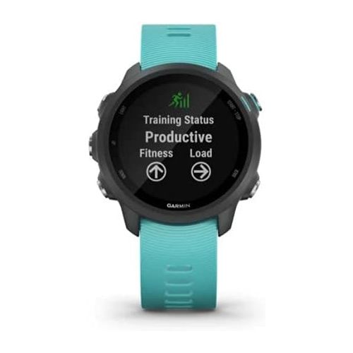 가민 Garmin Forerunner 245 Music, GPS Running Smartwatch with Music and Advanced Dynamics, Aqua