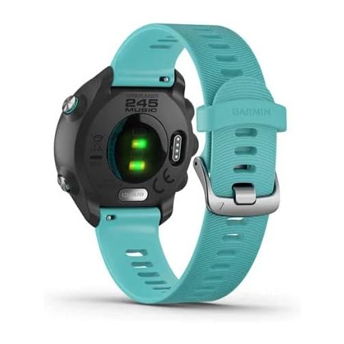 가민 Garmin Forerunner 245 Music, GPS Running Smartwatch with Music and Advanced Dynamics, Aqua