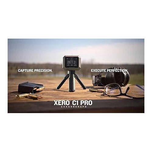 가민 Garmin Xero C1 Pro Chronograph with FPS Reading for Range Shooting, Compact Design, Precise Readings, Versatile Performance Bundle with Accessories