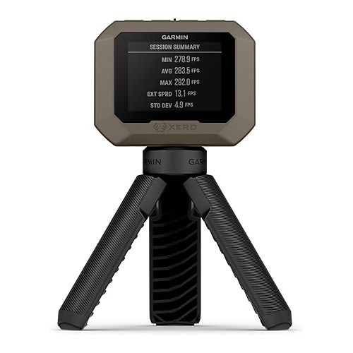 가민 Garmin Xero C1 Pro Chronograph with FPS Reading for Range Shooting, Compact Design, Precise Readings, Versatile Performance Bundle with Accessories