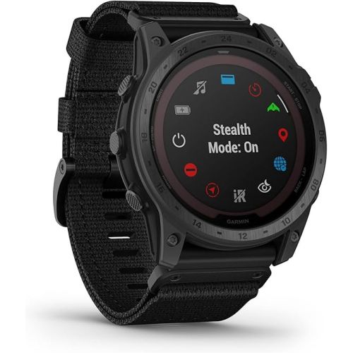가민 Garmin tactix 7, Pro Edition, Ruggedly Built Tactical GPS Watch with Solar Charging Capabilities and Nylon Band