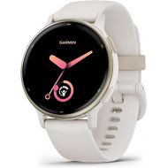 Garmin vivoactive 5, Health and Fitness GPS Smartwatch, AMOLED Display, Up to 11 Days of Battery, Ivory