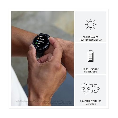 가민 Garmin vivoactive 5, Health and Fitness GPS Smartwatch, AMOLED Display, Up to 11 Days of Battery, Orchid