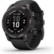 Garmin f?nix 7 Pro Sapphire Solar, Multisport GPS Smartwatch, Built-in Flashlight, Solar Charging Capability, Black