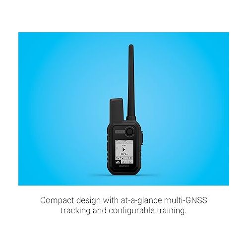 가민 Garmin Alpha 10 Handheld, Compact Tracking and Training Handheld, Use On Its Own or With Smartphone/Garmin Dog Tracking Devices, Black