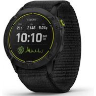 Garmin Enduro, Ultraperformance Multisport GPS Watch with Solar Charging Capabilities, Battery Life Up to 80 Hours in GPS Mode, Carbon Gray DLC Titanium with Black UltraFit Nylon Band