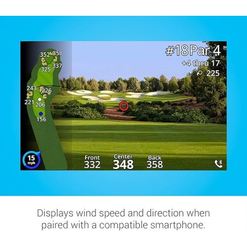 가민 Garmin Approach Z82, Golf GPS Laser Range Finder, Accuracy Within 10” of The Flag, 2-D Course Overlays