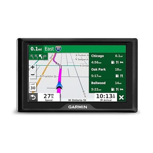 가민 Garmin Drive 52, GPS Navigator with 5-inch Display, Simple On-Screen Menus and Easy-to-See Maps (Renewed)