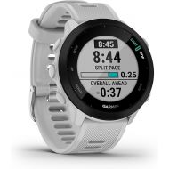 Garmin Forerunner 55, GPS Running Watch with Daily Suggested Workouts, Up to 2 weeks of Battery Life, White