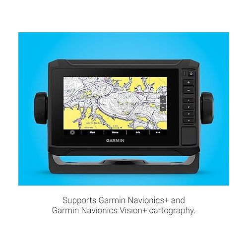 가민 Garmin ECHOMAP UHD2 62sv Without Transducer, 6” Touchscreen Chartplotter, Worldwide Basemap