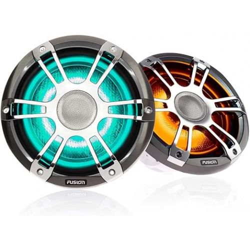 가민 Garmin Fusion Signature Series 3, SG-FL882SPC Sports Chrome 8.8-inch Marine Speakers, with CRGBW LED Lighting, a Brand