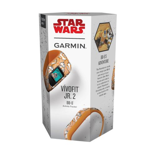 가민 Garmin vivofit jr 2 - BB-8, Stretchy Band, Renewed, 010-N1909-01