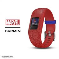 Garmin vivofit jr 2, Kids Fitness/Activity Tracker, 1-Year Battery Life, Adjustable Band, Marvel Spider-Man, Red