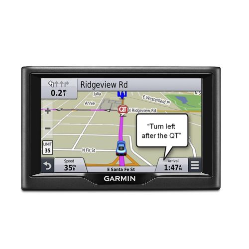 가민 Garmin Nuvi 57LM GPS Navigator System with Spoken Turn-By-Turn Directions,5 inch display, Lifetime Map Updates, Direct Access, and Speed Limit Displays