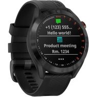 Garmin Approach S40, Stylish GPS Golf Smartwatch, Lightweight with Touchscreen Display, Black