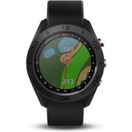 Garmin Approach S60, Premium GPS Golf Watch with Touchscreen Display and Full Color CourseView Mapping, Black w/Silicone Band (Renewed)