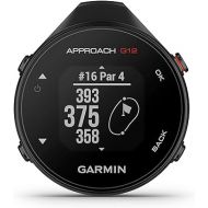 Garmin Approach G12, Clip-on Golf GPS Rangefinder, 42k+ Preloaded Courses, 010-02555-00 (Renewed)