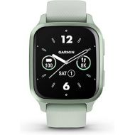 Garmin Venu® Sq 2 GPS Smartwatch, All-Day Health Monitoring, Long-Lasting Battery Life, AMOLED Display, Cool Mint (Renewed)