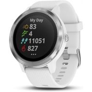 Garmin vivoactive 3 GPS Smartwatch - White & Stainless (Renewed)