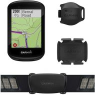 Garmin Edge 830 Sensor Bundle, Performance Touchscreen GPS Cycling/Bike Computer with Mapping, Dynamic Performance Monitoring and Popularity Routing, Includes Speed and Cadence Sensor and HR Monitor