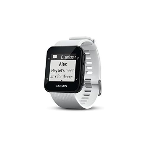 가민 [아마존베스트]Garmin Forerunner 35, Easy-to-Use GPS Running Watch, White