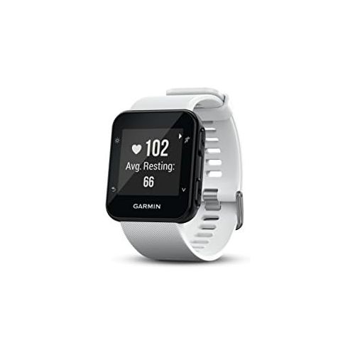 가민 [아마존베스트]Garmin Forerunner 35, Easy-to-Use GPS Running Watch, White